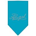 Unconditional Love Angel Rhinestone Bandana Turquoise Large UN759562